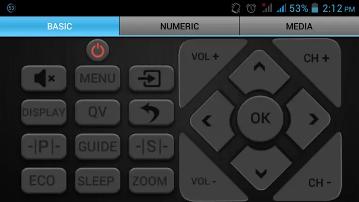 Videocon IR Remote android App screenshot 0